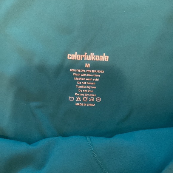 Colorfulkoala Women's Buttery Soft High Waisted Yoga Pants Full-Length Leggings - Picture 6 of 6